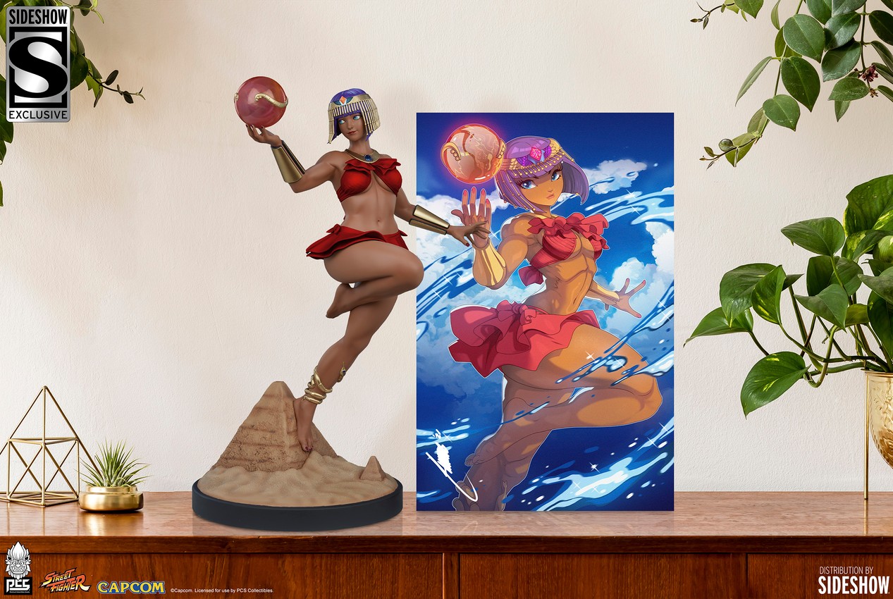 Street Fighter Menat: Player 2 Statues  Exclusive Edition - Prototype Shown View 1
