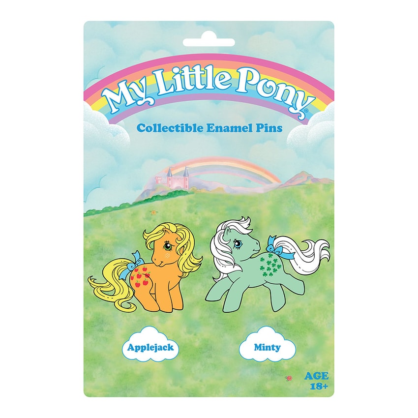 Applejack x Minty Pin Set- Prototype Shown