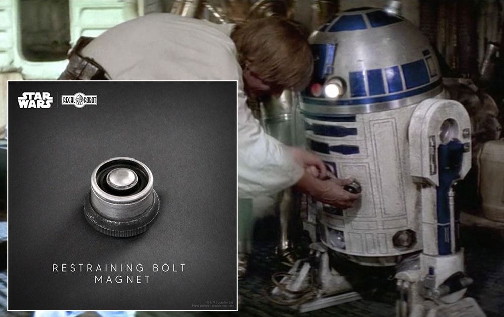 Star Wars Restraining Bolt Magnet Office Supplies  View 6