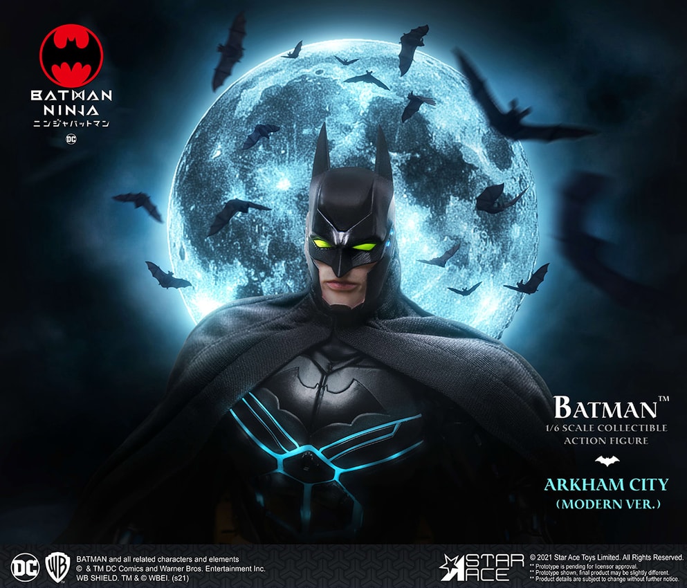 DC Comics Modern Batman (Deluxe Version) Sixth Scale Figure - Prototype Shown View 6