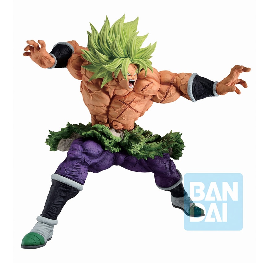 Full Power Super Saiyan Broly Back To The Film Statue by Bandai