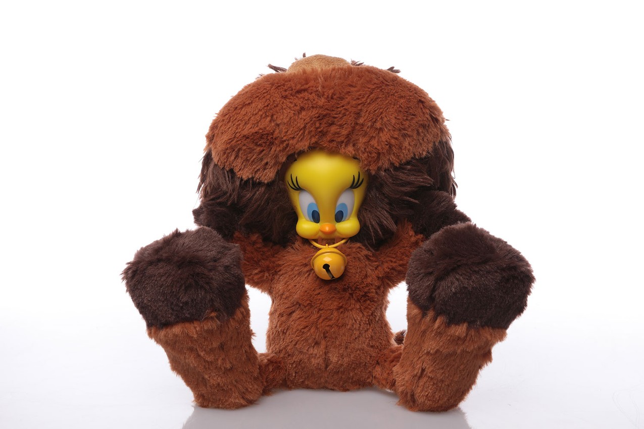 Tweety Highland Cow Plush Collectible Figure by Soap Studio