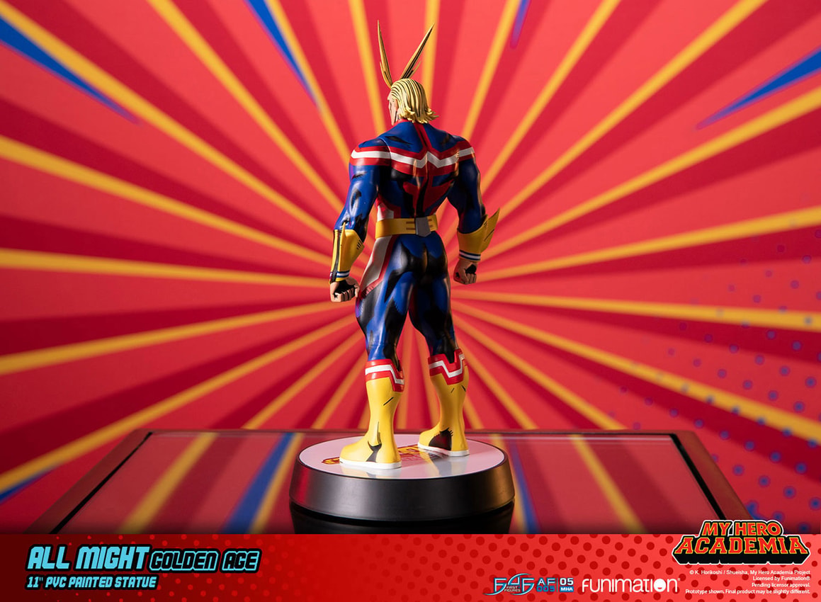 My Hero Academia All Might (Golden Age) Statues - Prototype Shown View 5