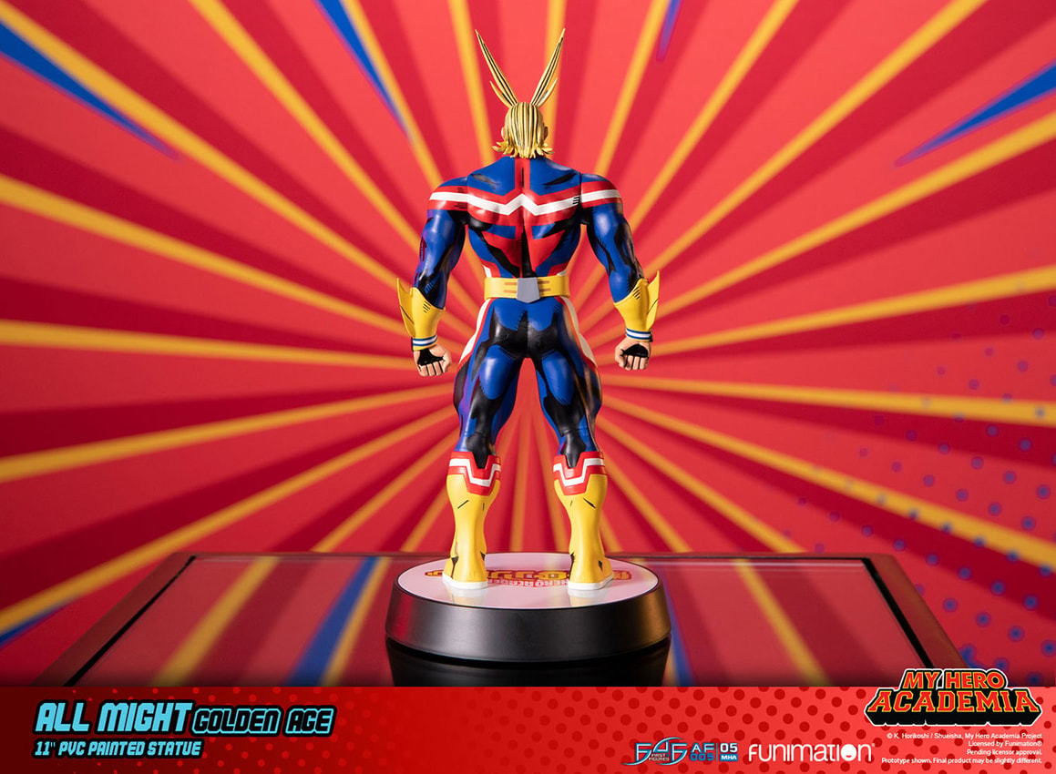 My Hero Academia All Might (Golden Age) Statues - Prototype Shown View 6