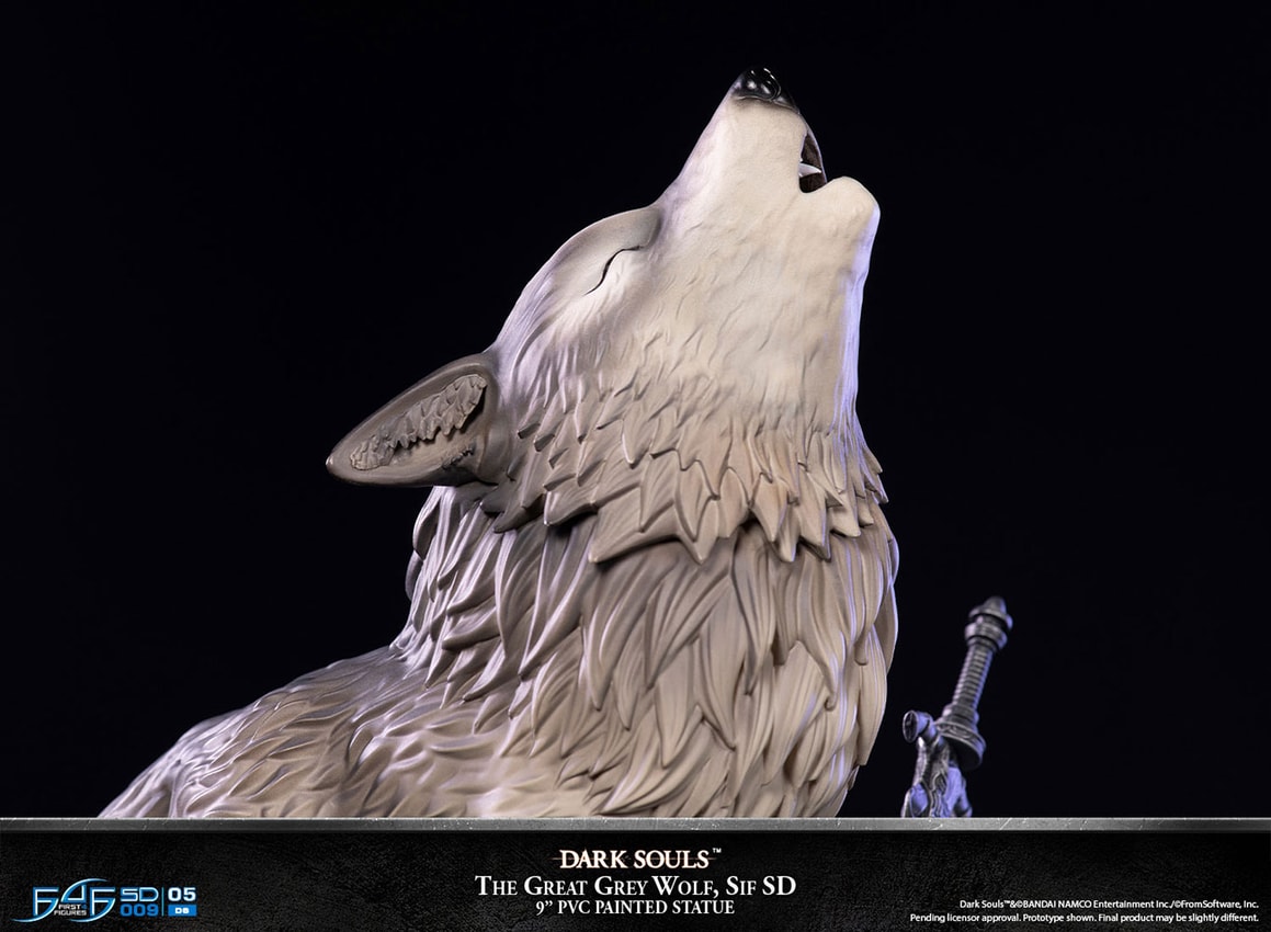 The Great Grey Wolf Sif SD PVC Statue | Sideshow Collectibles