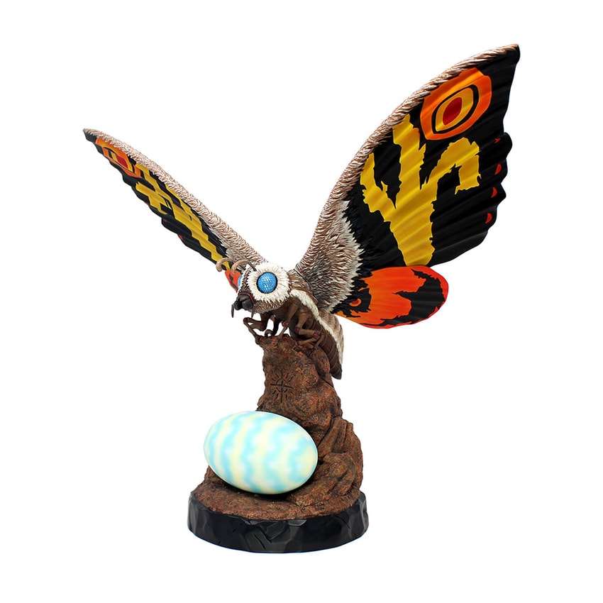 Godzilla Mothra Statues  View 2