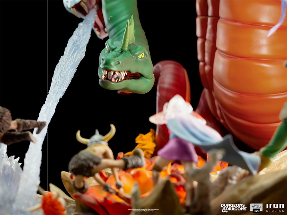 Dungeons & Dragons Tiamat Battle Diorama - Prototype Shown View 6