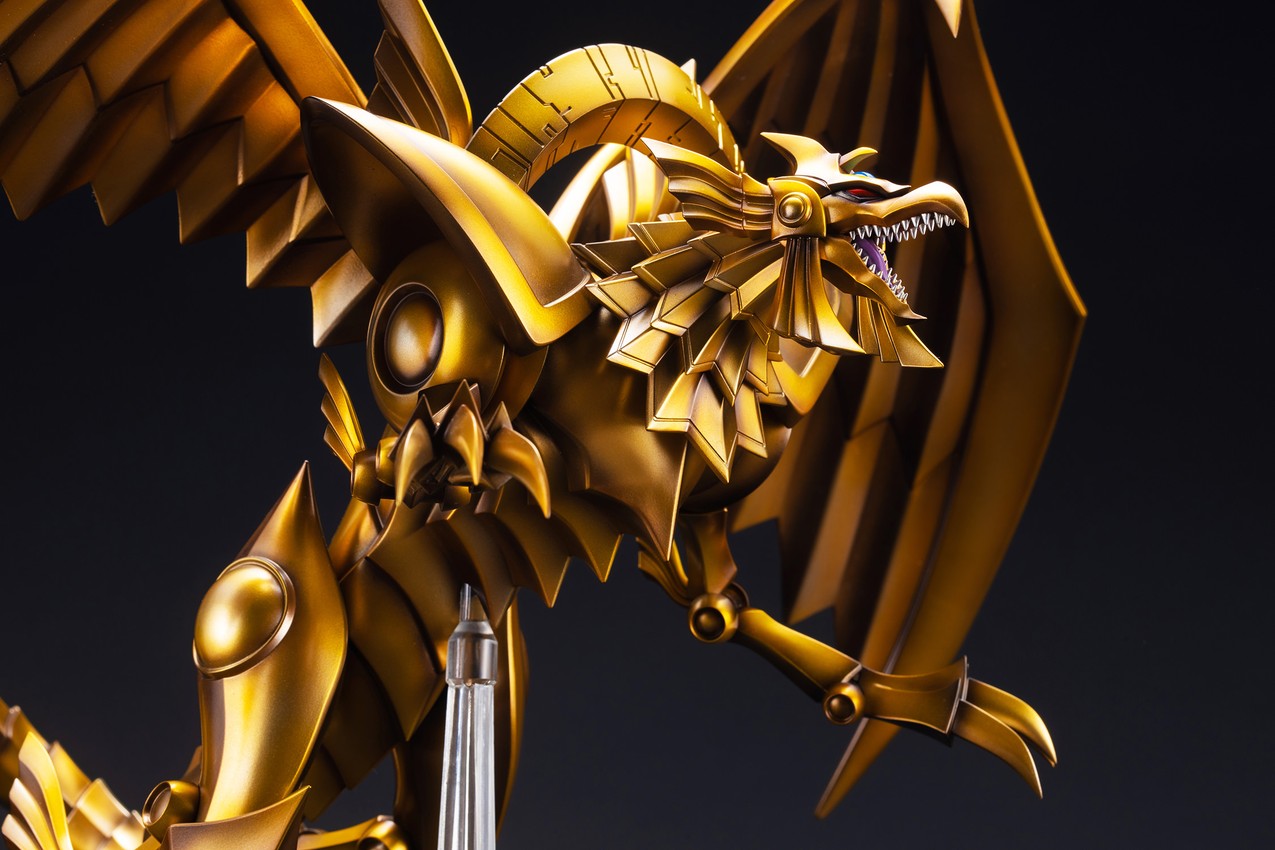 Yu-Gi-Oh! The Winged Dragon of Ra Egyptian God Statues - Prototype Shown View 6
