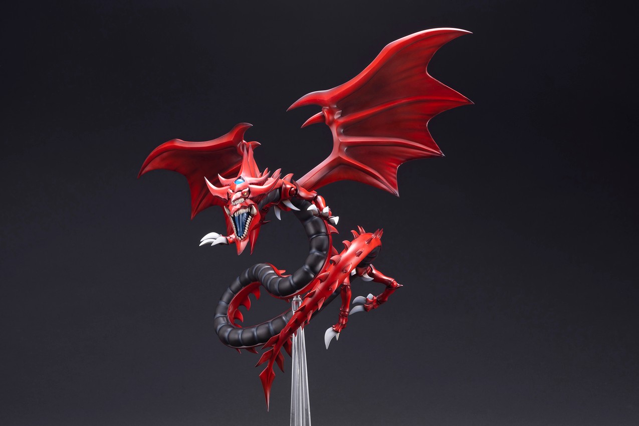 Yu-Gi-Oh! Slifer the Sky Dragon Egyptian God Statues - Prototype Shown View 1