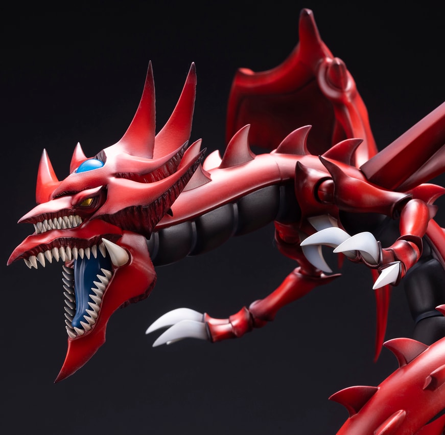 Yu-Gi-Oh! Slifer the Sky Dragon Egyptian God Statues - Prototype Shown View 4