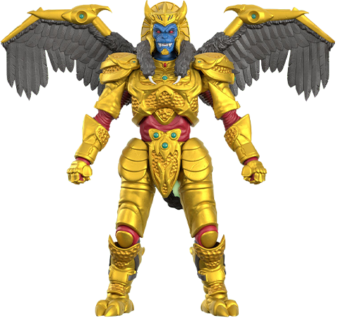 Mighty Morphin Power Rangers Goldar Action Figure - Prototype Shown View 6