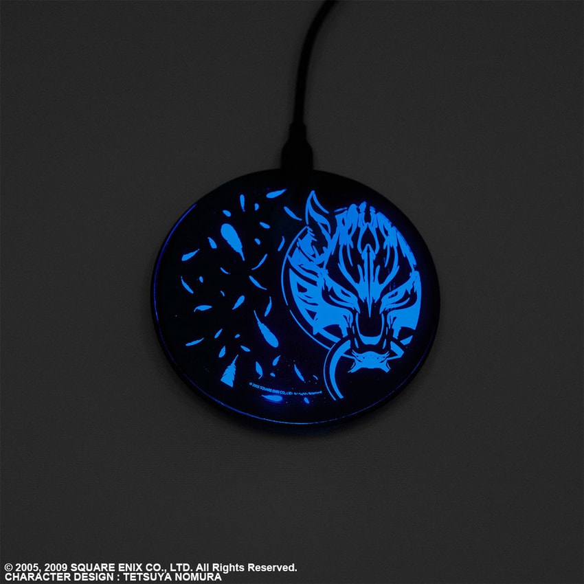 Final Fantasy VII Advent Children Wireless Charging Pad- Prototype Shown