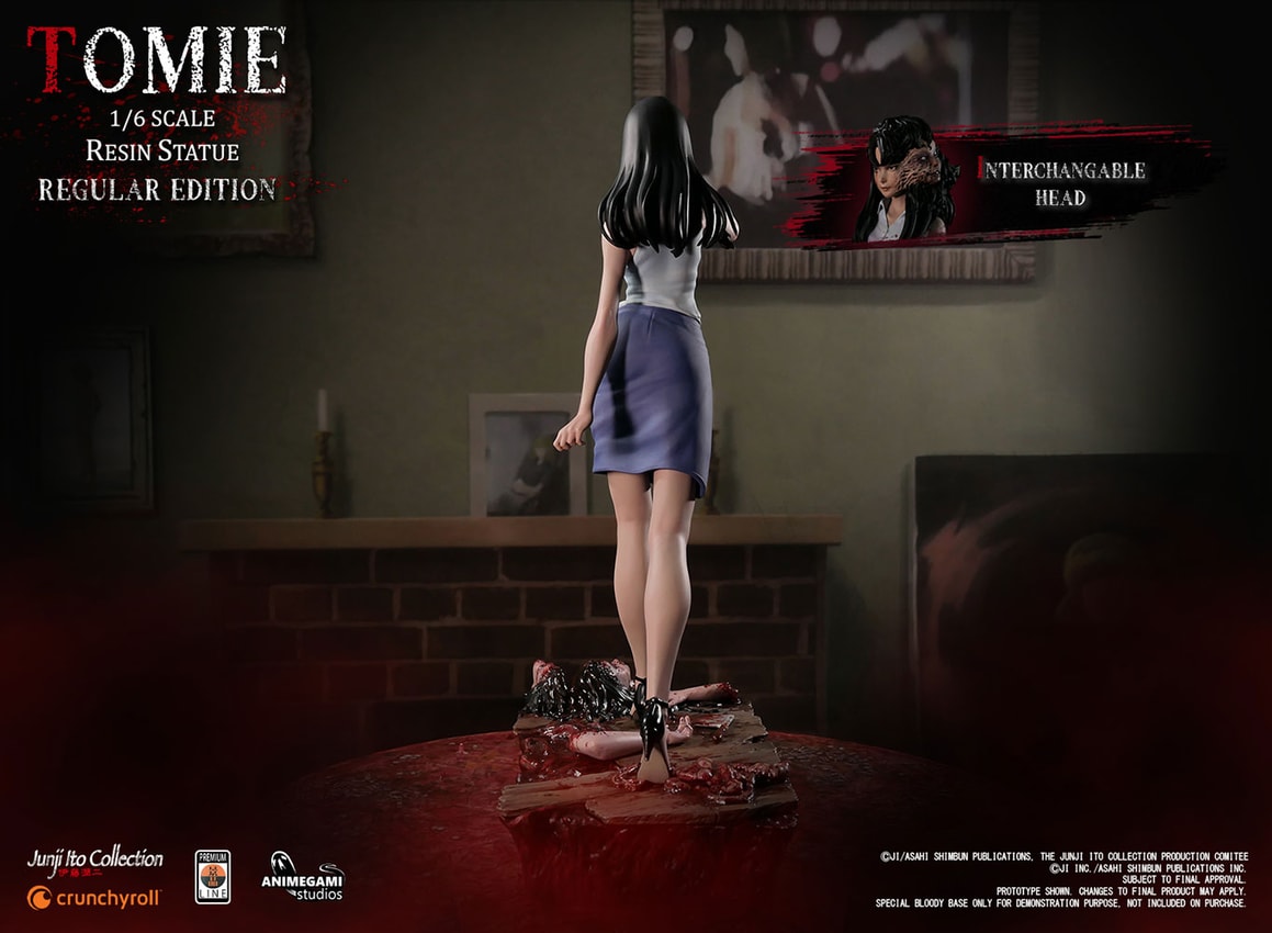 Junji Ito Tomie Statues - Prototype Shown View 4