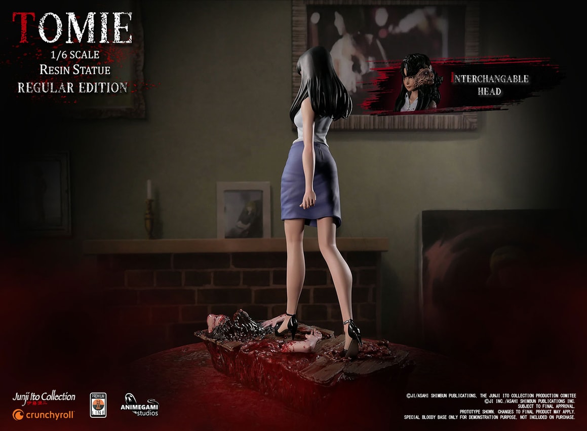 Junji Ito Tomie Statues - Prototype Shown View 5
