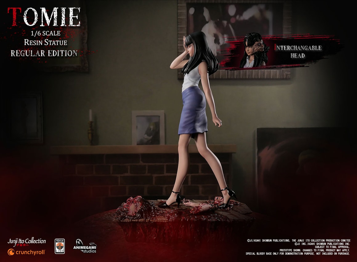 Junji Ito Tomie Statues - Prototype Shown View 6