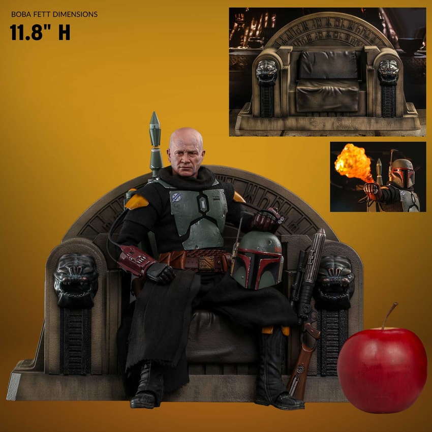 Boba Fett (Repaint Armor) and Throne Collector Edition - Prototype Shown View 2