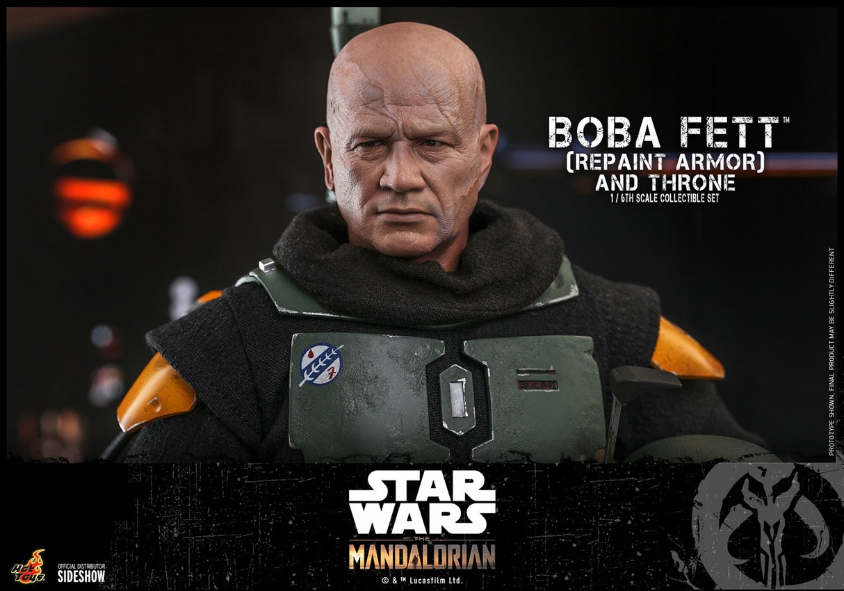 Boba Fett (Repaint Armor - Special Edition) and Throne Exclusive Edition - Prototype Shown