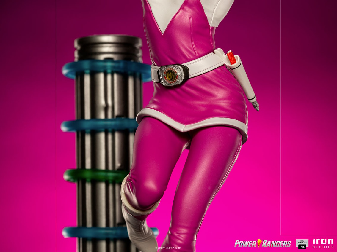 Mighty Morphin Power Rangers Pink Ranger 1:10 Scale Statue - Prototype Shown View 4
