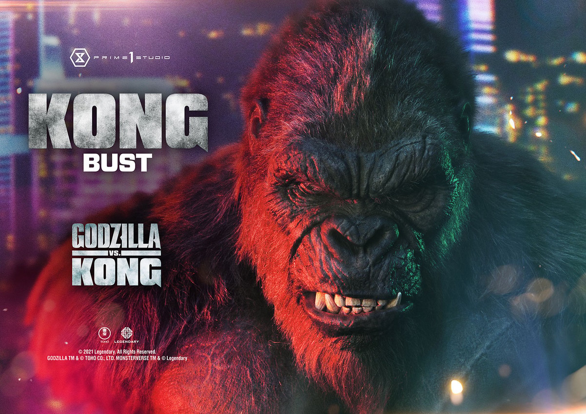 Godzilla vs. Kong Kong Bust - Prototype Shown View 3