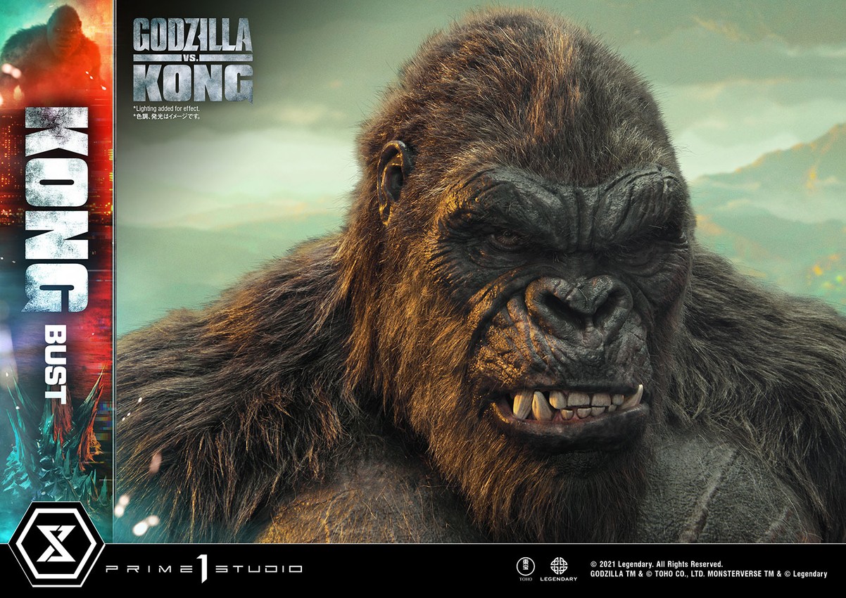 Godzilla vs. Kong Kong Bust - Prototype Shown View 5