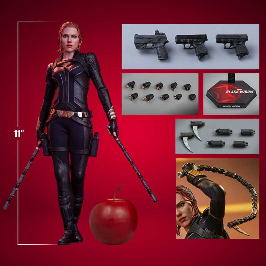 Black Widow Sixth Scale Collectible Figure by Hot Toys Sideshow