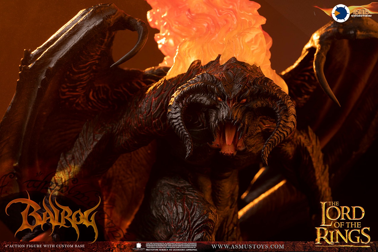 The Lord of the Rings Balrog Collectible Figure - Prototype Shown View 6