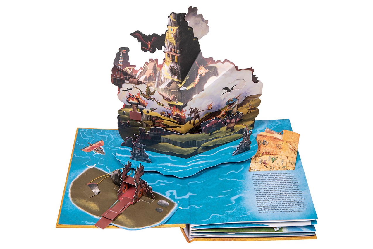DreamWorks Dragons: Adventures with Dragons: A Pop-Up History
