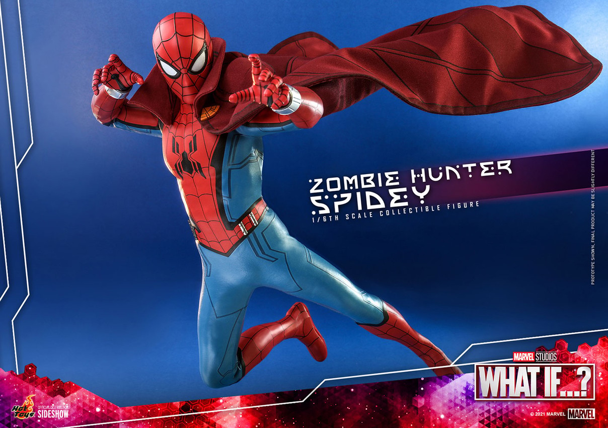Zombie Hunter Spidey Sixth Scale Figure by Hot Toys | Sideshow Collectibles