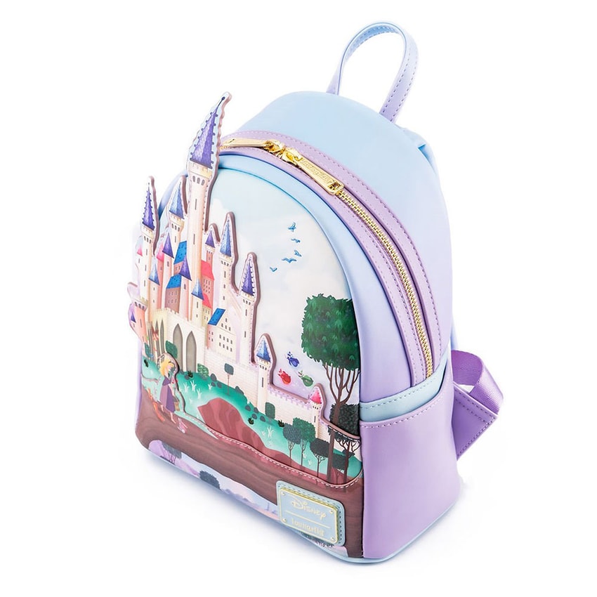 Loungefly sleeping beauty castle backpack sales