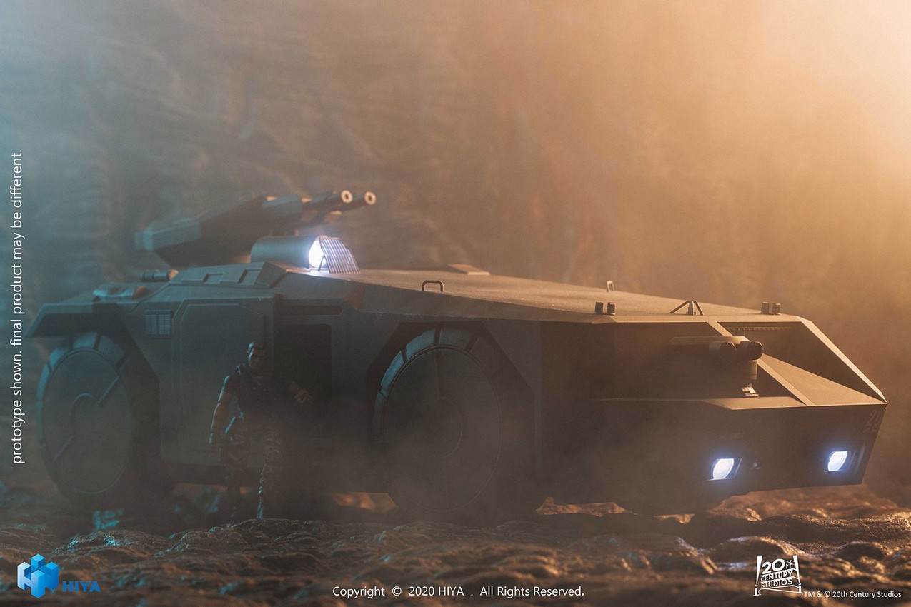 Burning Armored Personnel Carrier- Prototype Shown View 5