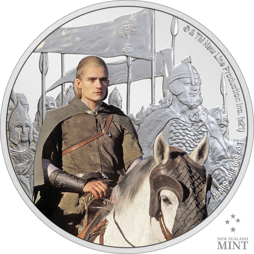 Legolas 1oz Silver Coin View 2