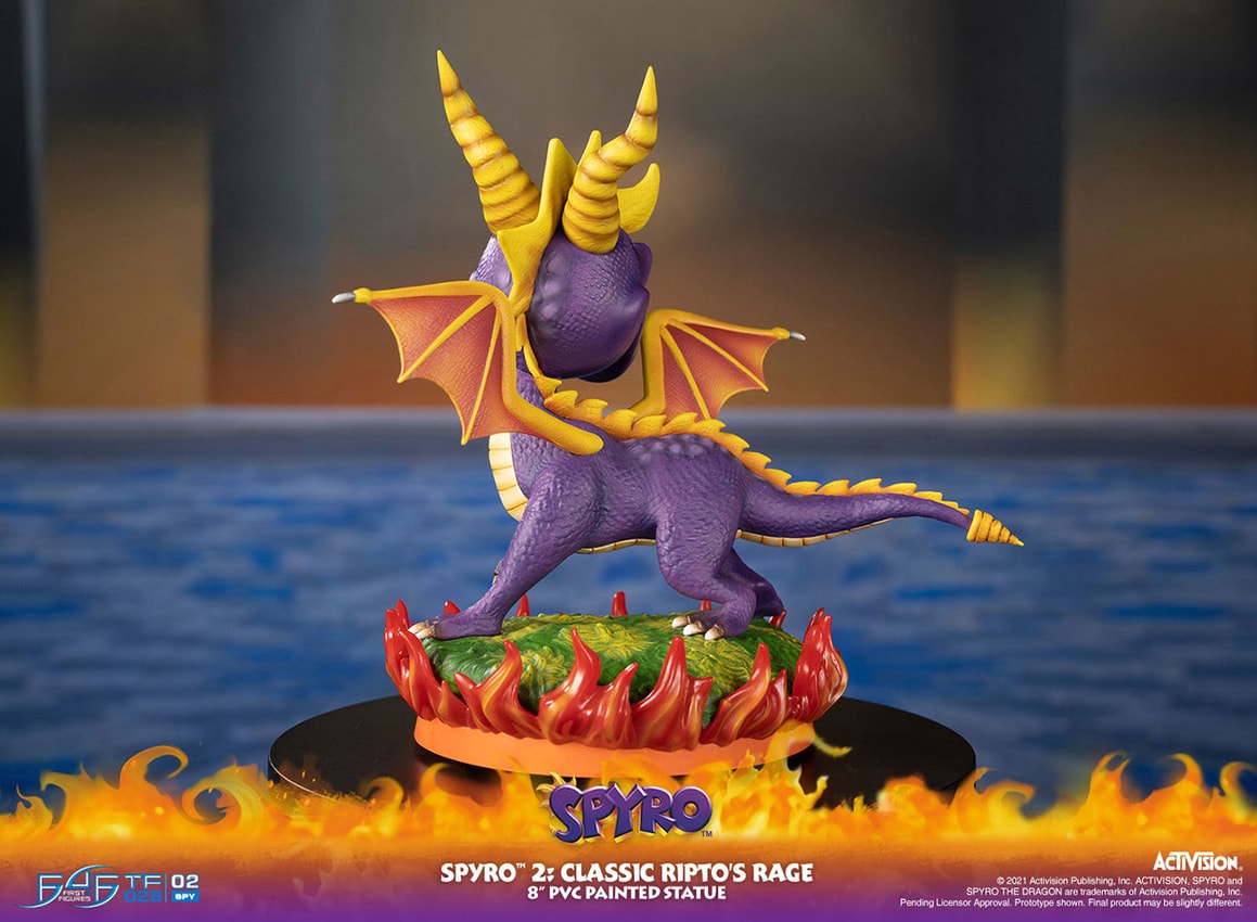 Spyro 2: Classic Ripto's Rage Statue by First 4 Figures | Sideshow