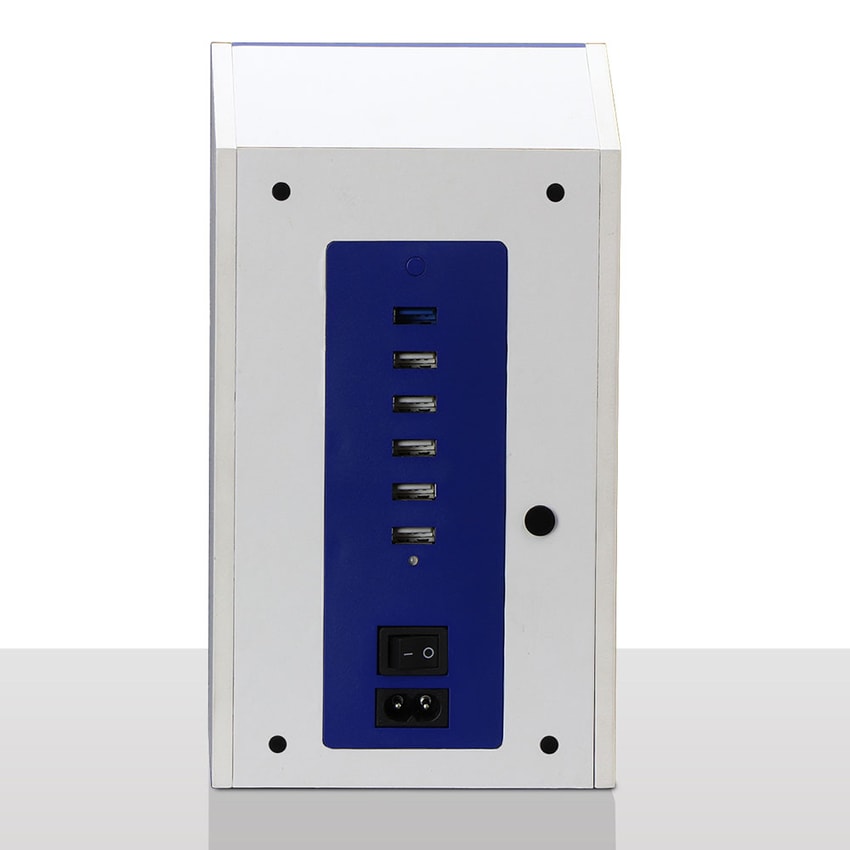 USB Charge Machine (Blue/White)- Prototype Shown View 2
