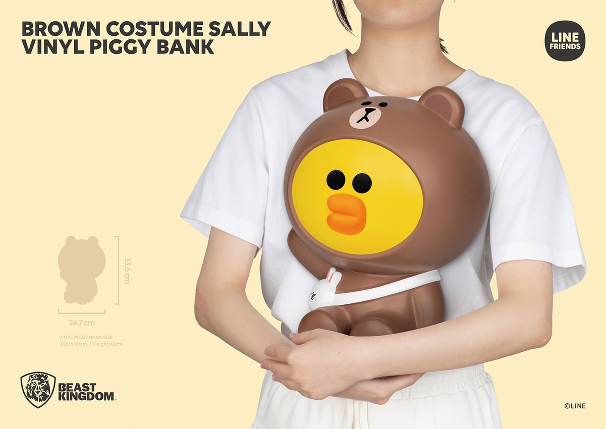 Sally Brown Costume Vinyl Piggy Bank- Prototype Shown