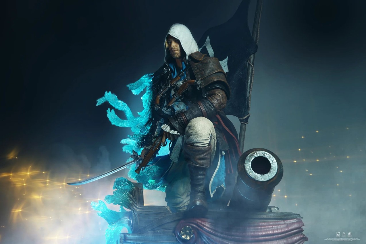 Assassins Creed Captain Edward Kenway Statues  Exclusive Edition  View 5