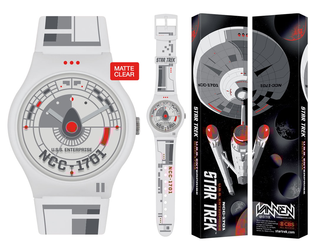 Star Trek U.S.S. Enterprise Clear Watch