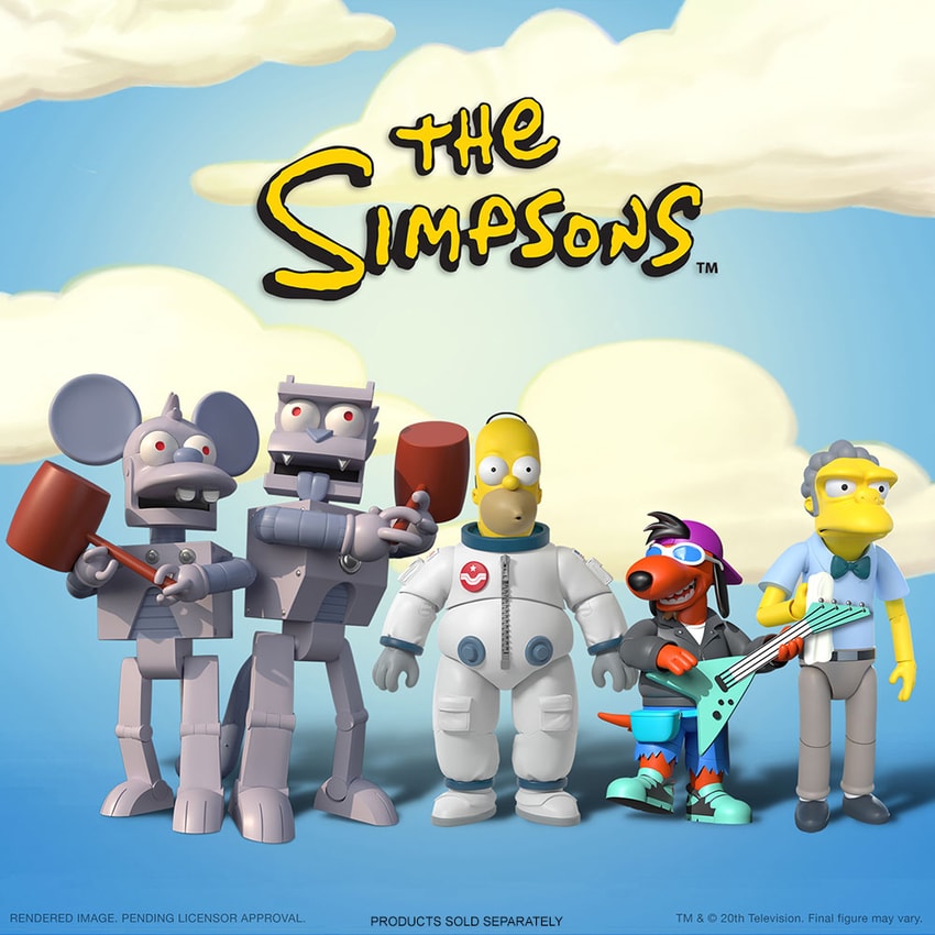 Robot Scratchy ULTIMATES! Figure by Super 7 | Sideshow Collectibles