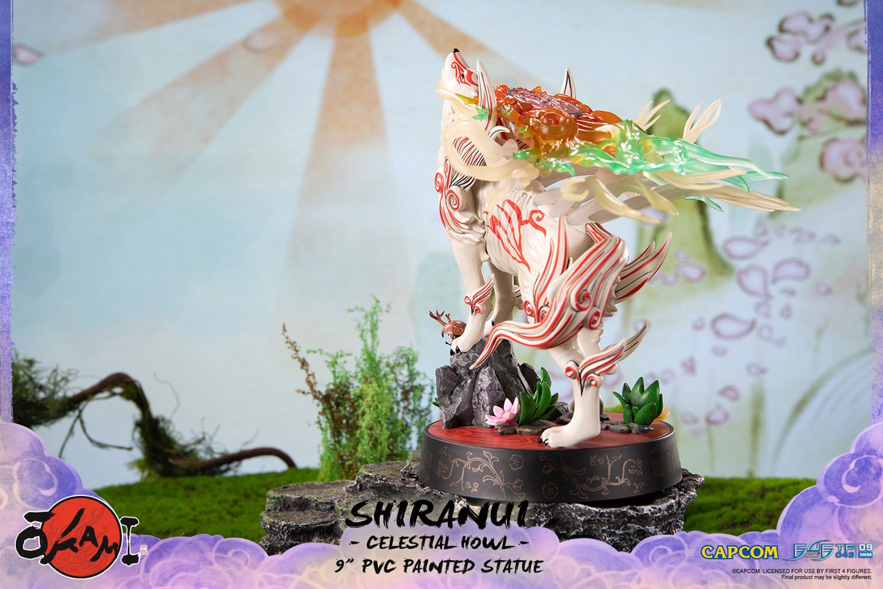 Okami Shiranui (Celestial Howl) Statues - Prototype Shown View 2