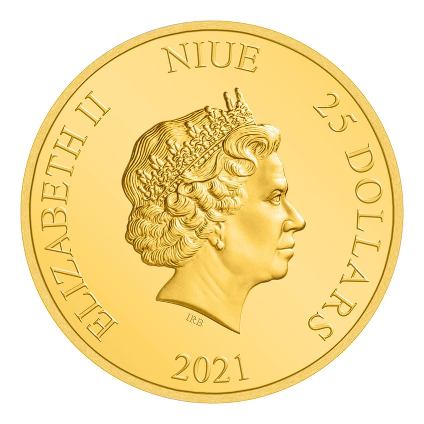 The Mandalorian™ ¼ oz Gold Coin