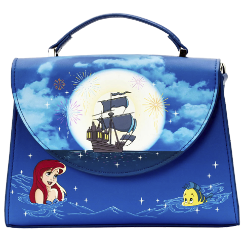 The Little Mermaid Ariel Fireworks Cross Body Bag- Prototype Shown