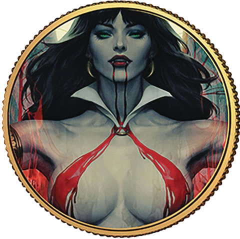 Vampirella (Stanley Artgerm Lau) #2 Gold Coin