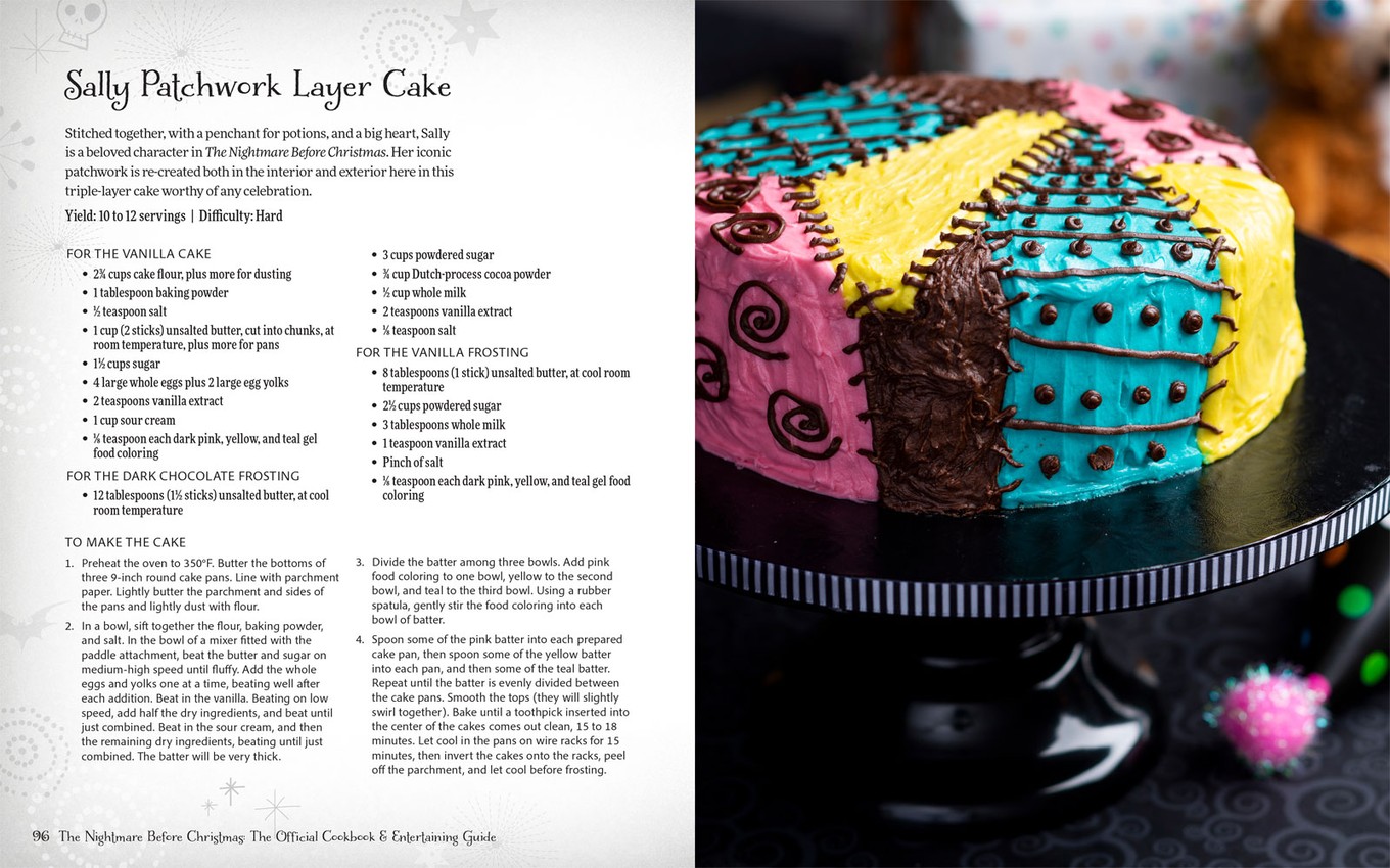 The Nightmare Before Christmas: The Official Cookbook & Entertaining Guide- Prototype Shown