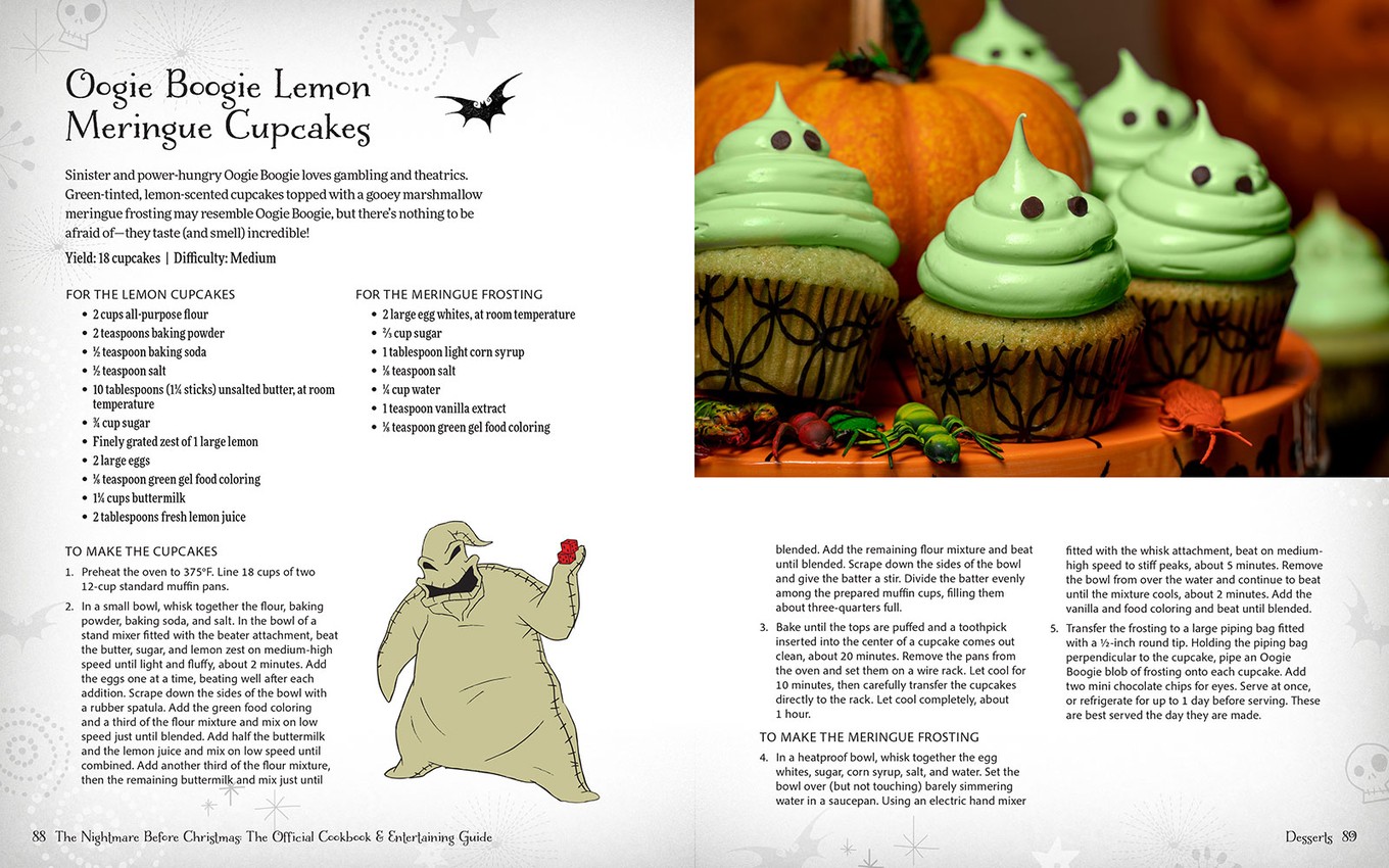 The Nightmare Before Christmas: The Official Cookbook & Entertaining Guide- Prototype Shown