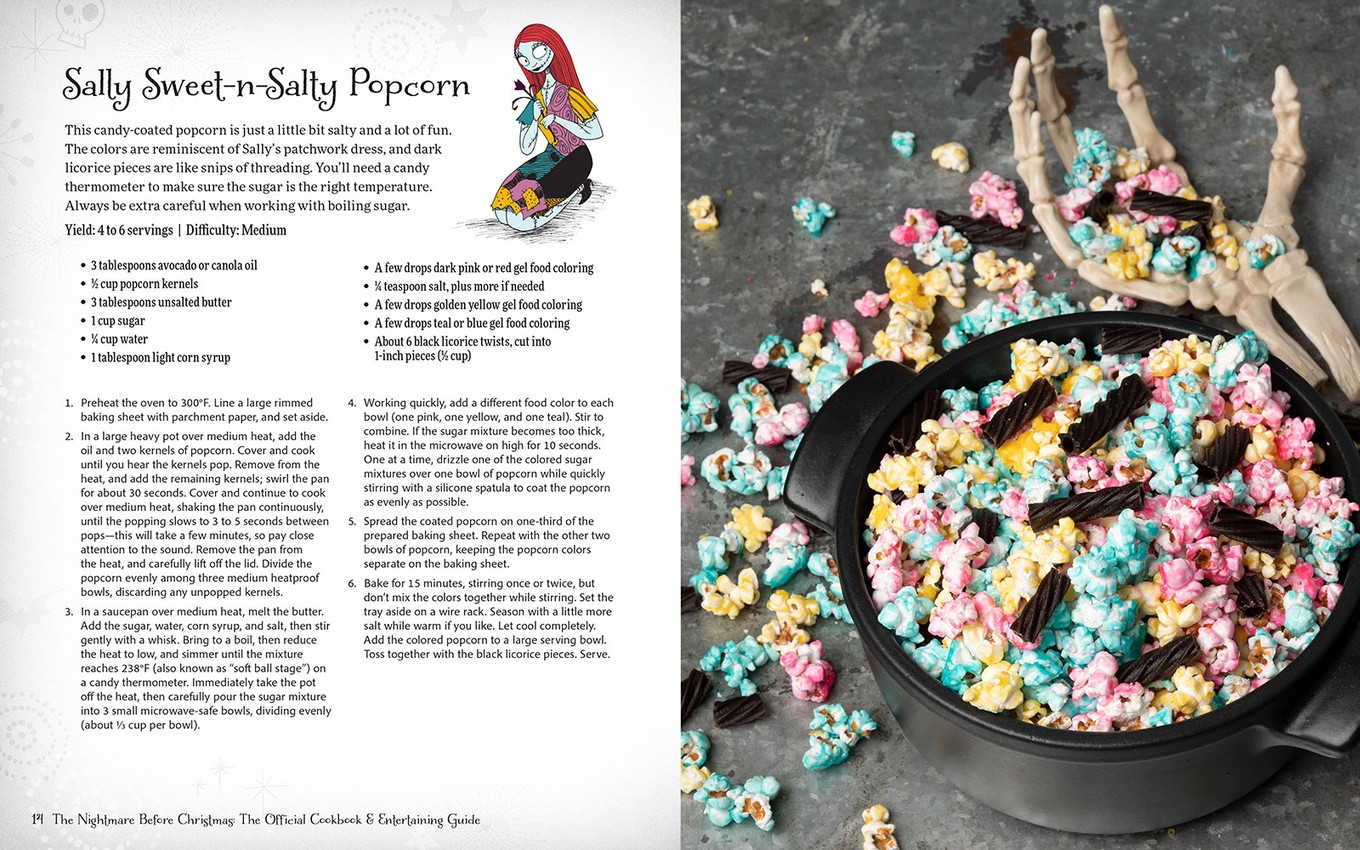The Nightmare Before Christmas: The Official Cookbook & Entertaining Guide- Prototype Shown