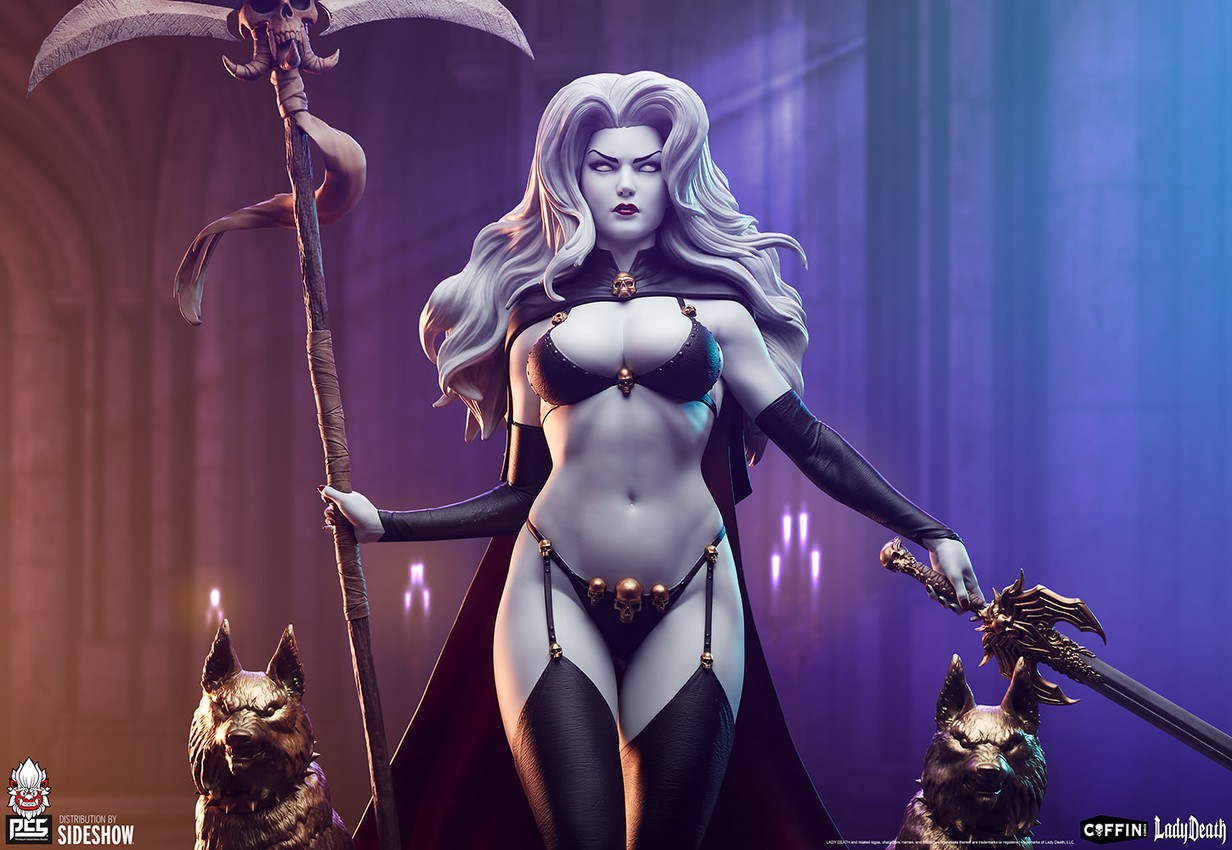 Lady Death Lady Death 1:3 Scale Statue - Prototype Shown View 2