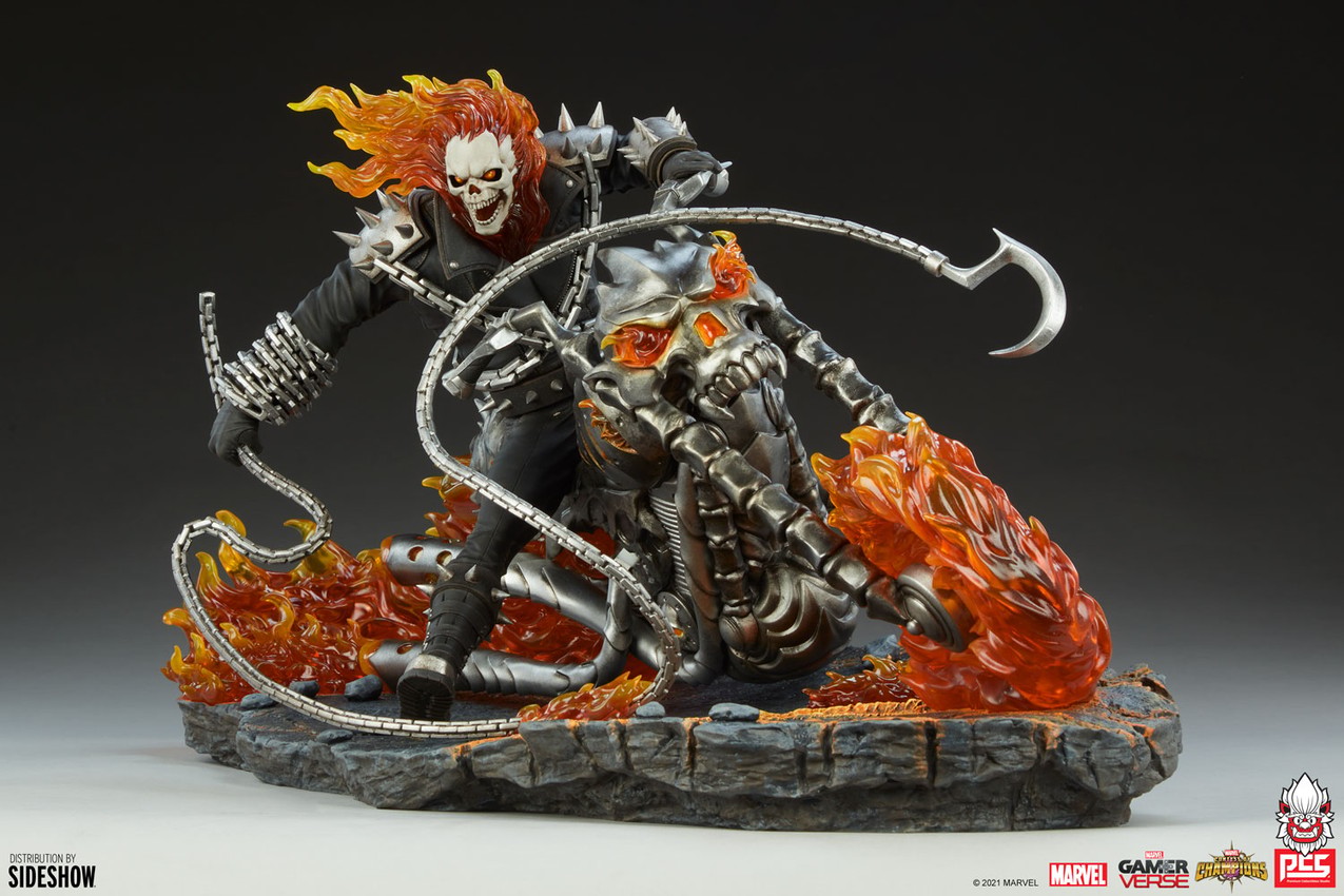 Ghost Rider Sixth Scale Diorama by PCS | Sideshow Collectibles
