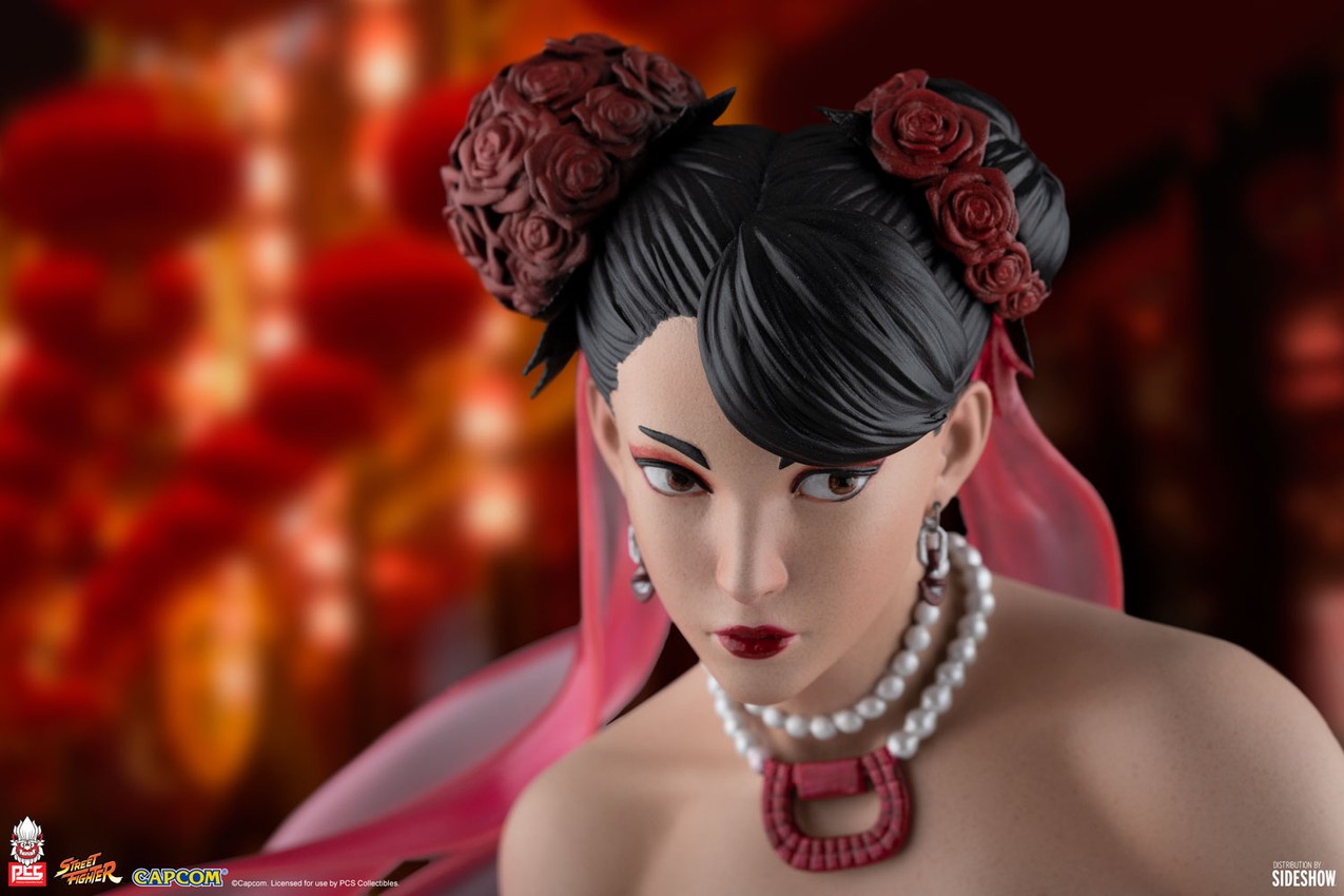 Street Fighter Wedding Chun-Li: Player 2 Statues  Collector Edition - Prototype Shown View 2