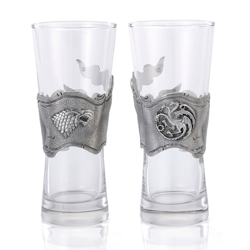 Ice & Fire Pilsner Pair- Prototype Shown