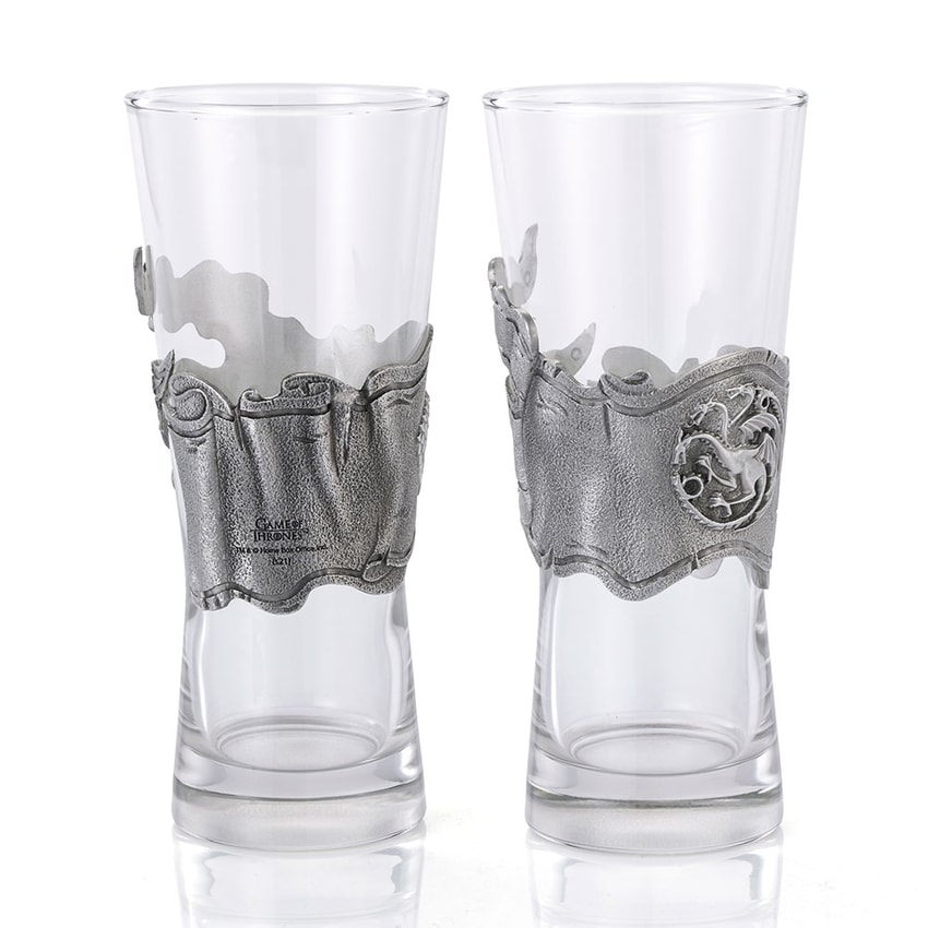 Ice & Fire Pilsner Pair- Prototype Shown