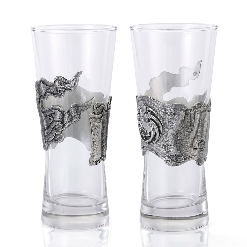 Ice & Fire Pilsner Pair- Prototype Shown
